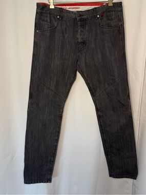 Dainese Stokeville Slim/Reg Motorcycle Jeans in Black (Dark Grey)